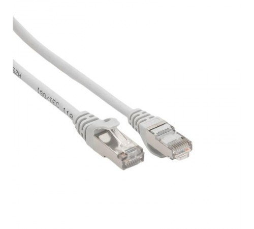 Патч-корд TERACOM PRO Cat.5E экранированный FTP оболочка LSZH серый (5,0м)  TRP-5EFTP-LSH-5M-GY  EKF