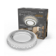 Светильник точечный встраиваемый Backlight BL085 Кругл. Хром/Белый, Gu5.3, 3W, LED 3000K  BL085  Gauss