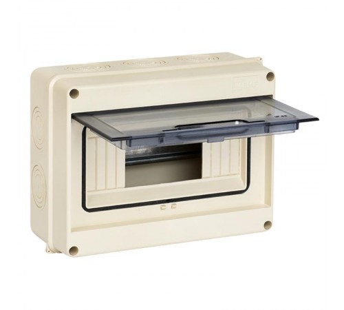 Щит распределительный навесной ЩРН-ПГ-8  (147х203х89) IP65 PROxima  Pb65-n-pg-8  EKF