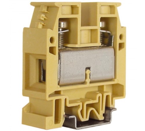 CBD.50, проходной зажим бежевый 50 кв.мм  ZCB710  DKC