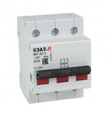 Выключатель нагрузки модульный ВН-32-3100-УХЛ3-КЭАЗ  141641  КЭАЗ