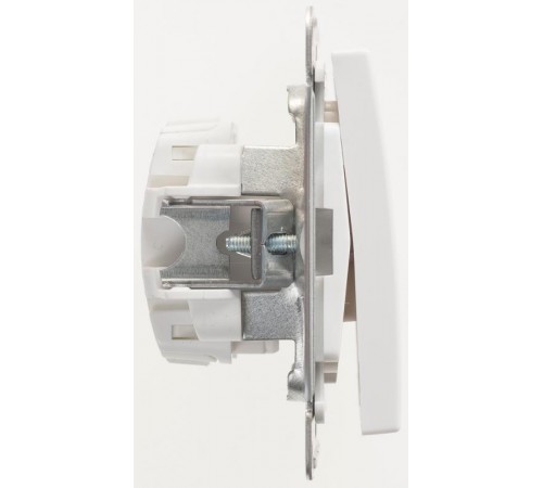 W59 Белый Выключатель 1-клавишный, 10АХ  VS110-154-1-86  SE