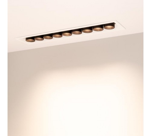 Светильник MS-ORIENT-BUILT-TURN-TC-S67x300-20W Warm3000 (WH-BK, 30 deg, 230V) (Arlight, IP20 Металл, 5 лет)  031931  Arlight