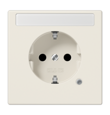 SCHUKO-розетка с полем для надписи и индикатором LS1520NAKO Jung