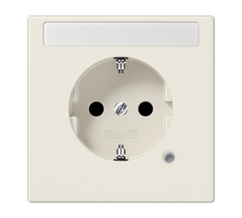 SCHUKO-розетка с полем для надписи и индикатором LS1520NAKO Jung