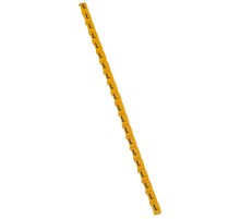 Маркер Duplix - чёрная маркировка на желтом фоне - заглавная буква L  038421  Legrand