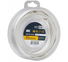 Трубка термоусадочная ТТУ нг-LS 12/6 белая (2м/упак) IEK  UDR12-012-006-002-K01-T  IEK