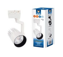 Светильник светодиодный трековый ULB-Q274 25W/4000K WHITE 2200 Лм 4000К белый  UL-00005923  Volpe