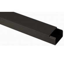Кабель-канал "РУВИНИЛ" 60х40х2000мм (черный)  РКК-60х40-Ч  Рувинил