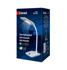 Светильник настольный TLD-545 Grey-White/LED/350Lm/3500K 4W Серый с белым  UL-00002232  Uniel