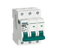 Выключатель автоматический без теплозащиты трехполюсный ВА-103М 3P 63А характеристика C 6кА  12526DEK  Dekraft