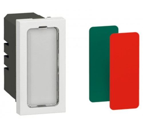 Одинарная лампочка подсветки - Программа Mosaic - 230 В - 1 модуль - белая  078501  Legrand