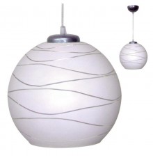 Светильник "Лайн сфера" НСБ 72-60 М50 белый матовый/шнур проз.  1005251236  Элетех