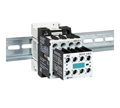 Комплект КМЭ 22А 1NC 230В АС с дополнительными контактами 2НО+2НЗ EKF AVERES  ctr-s-22-01-230-av-22  EKF