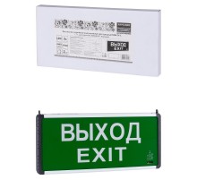 Светильник аварийный эвакуационный светодиодный ССА-01-1, 1,5 ч, одностор, ВЫХОД-EXIT, Народный  SQ0349-0011  TDM