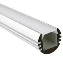 Профиль алюминиевый для светодиодной ленты PAL 1818 круглый анодированный IP20 2м  1009630  Jazzway