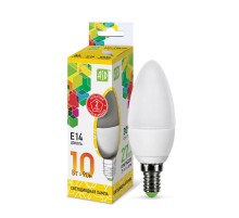 Лампа светодиодная LED-СВЕЧА-standard 10Вт 230В Е14 3000К 900Лм  4690612015507  ASD