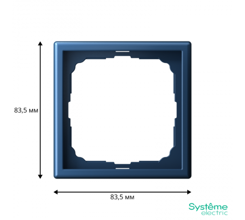ArtGallery Аквамарин Рамка 1-постовая  GAL001101  SE