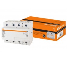 Контактор модульный КМ100/4-100 2НО;2НЗ  SQ0213-0023  TDM