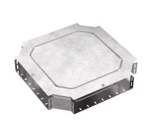 Х-образный ответвитель с крышкой Стандарт 400х100   PR16.0642  Промрукав