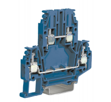 DBC.4 (Ex)i Клемма проходная 4 кв.мм., 2 уровня, винт  ZDB500  DKC