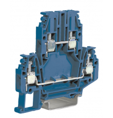 DBC.4 (Ex)i Клемма проходная 4 кв.мм., 2 уровня, винт  ZDB500  DKC