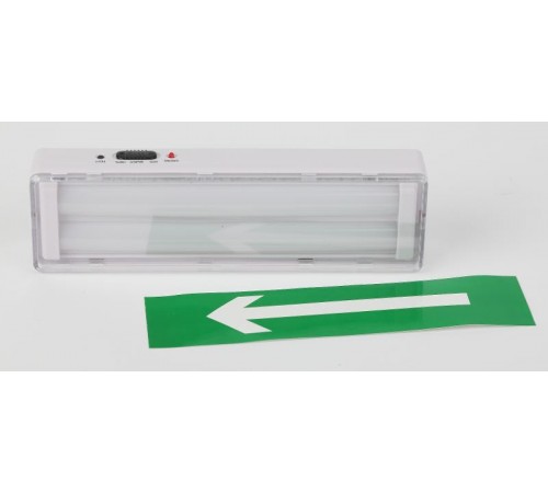 Светильник аварийного освещения непостоянный светодиодный DBA-104-0-20 44LED 6ч IP20 стрелка  Б0044397  ЭРА