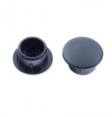 Заглушка декоративная 10 мм черная (35 шт) - пакет   108876  Tech-KREP