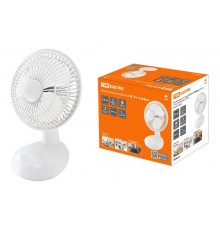 Вентилятор настольный ВС-01 "Тайфун" D15 см, 15 Вт, 230 В, белый  SQ2701-0002  TDM