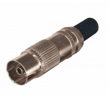 РАЗЪЁМ  гнездо  TV  никель  05-2015  REXANT