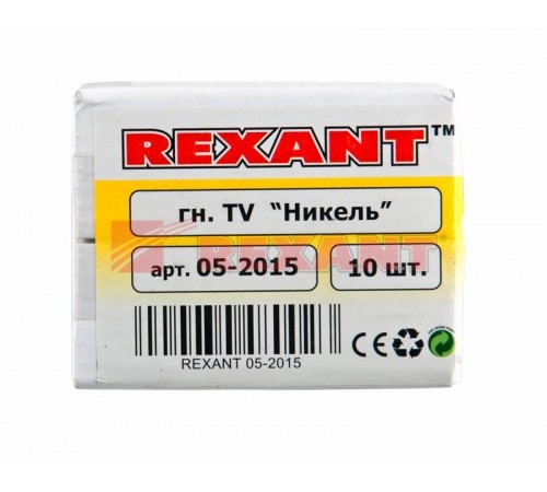 РАЗЪЁМ  гнездо  TV  никель  05-2015  REXANT