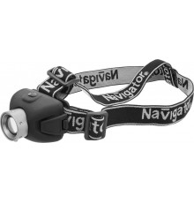 Фонарь налобный NPT-H06-3AAA  CREE 1LEDx5Вт 3 реж. фокус  94913  Navigator