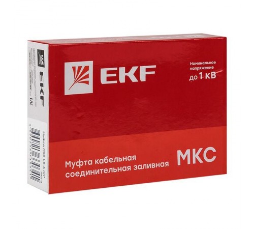 Муфта соединительная заливная МКС(Б) 1,5-6 мм2 (клеммник) EKF PROxima  mks-2-k-b  EKF