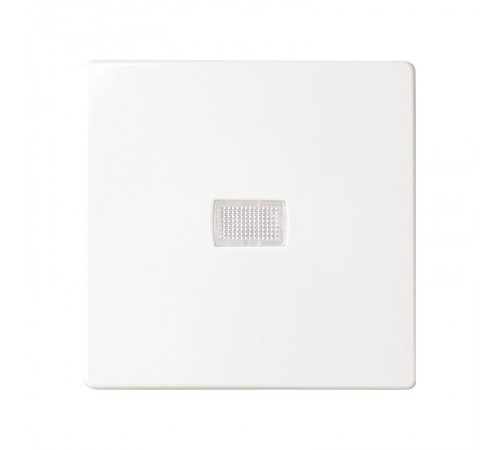 Simon 82 Клавиша для выключателя одноклавишного с подсветкой под пиктограммы, S82, S82N, S82 Detail, белый  8200013-030  Simon