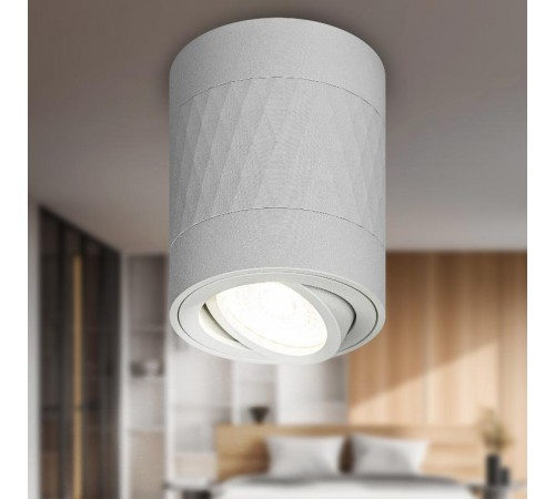 Светильник настенно-потолочный спот OL33 WH MR16 GU10 IP20 белый  Б0056379  ЭРА