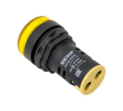 Светодиодная матрица AD16-22HS желтая EKF PROxima  ledm-ad16-o  EKF