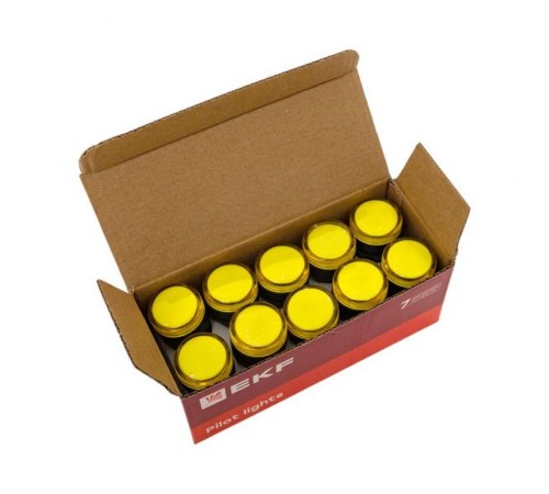 Светодиодная матрица AD16-22HS желтая EKF PROxima  ledm-ad16-o  EKF