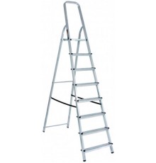 Стремянка алюминиевая СА 1х8  73/5/1/13  ВИХРЬ