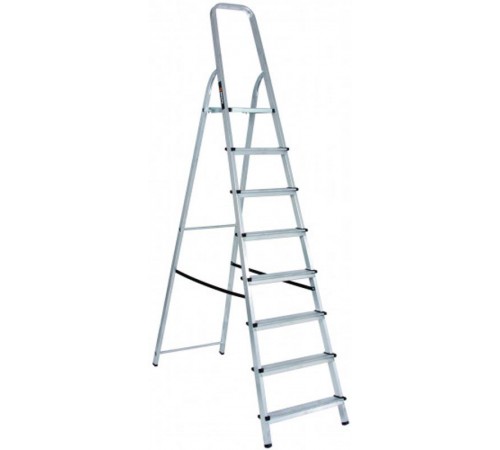 Стремянка алюминиевая СА 1х8  73/5/1/13  ВИХРЬ