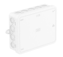 Коробка распределительная A18, 125x100x40 мм, белая (A 18 HF RW)  2000422  OBO Bettermann