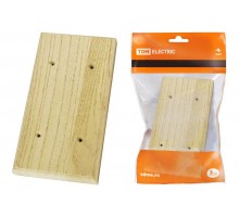 Накладка на бревно деревянная универсальная НБУ 1Пх2 95х195 мм, сосна  SQ1821-0259  TDM