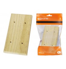 Накладка на бревно деревянная универсальная НБУ 1Пх2 95х195 мм, сосна  SQ1821-0259  TDM