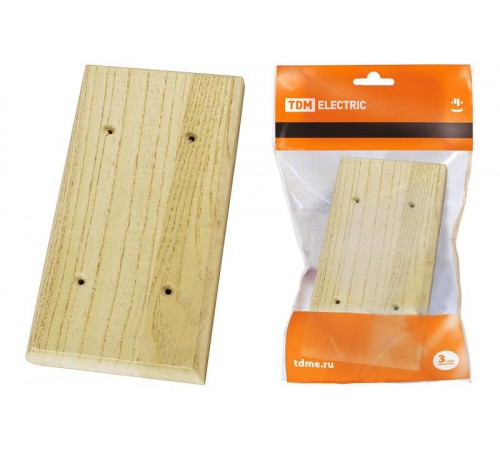 Накладка на бревно деревянная универсальная НБУ 1Пх2 95х195 мм, сосна  SQ1821-0259  TDM