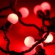 Светодиодная гирлянда ARD-BALL-CLASSIC-D17.5-10000-BLACK-100LED RED (230V, 7W)  025580  Arlight