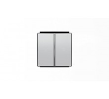 Клавиша для механизма выключателя жалюзи 8144 и 8144.1, серия SKY, цвет серебристый алюминий2CLA854400A1301 ABB