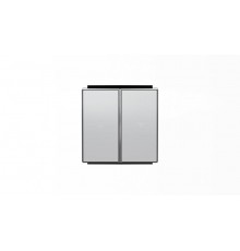 Клавиша для механизма выключателя жалюзи 8144 и 8144.1, серия SKY, цвет серебристый алюминий2CLA854400A1301 ABB