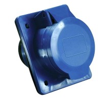 Розетка стационарная внутренняя 413 2Р+РЕ 16А 220В IP44 EKF PROxima  ps-413-16-220  EKF