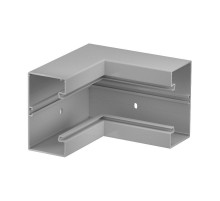 Внутренний угол кабельного канала Rapid 80 нерегулируемый 70x130 мм (ПВХ,серый) (GK-I70130GR)  6274546  OBO Bettermann