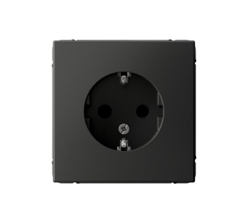 ArtGallery Базальт Розетка с заземлением, со шторками, 16А, механизм  GAL001445  SE