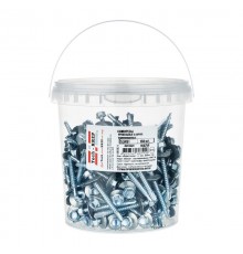 Саморез КР ZP св. 5,5х51 (150 шт) - ведро ( 1,465 кг)  104754  Tech-KREP